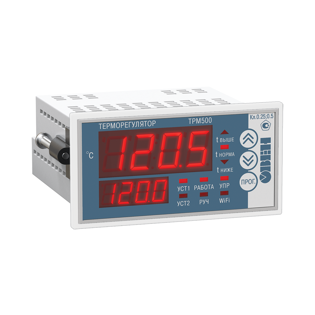 ТРМ500 терморегулятор с мощным реле, крупным индикатором и прямым доступом к OwenCloud