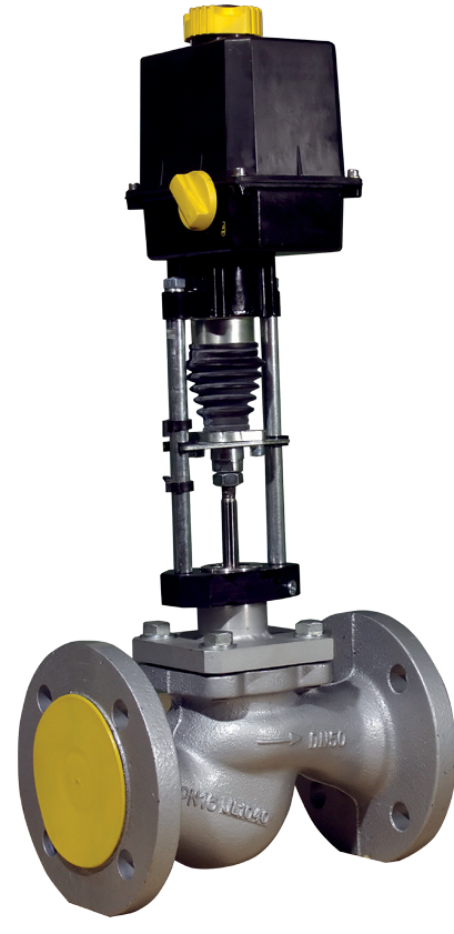 Клапаны проходные односедельные запорно-регулирующие КПСР