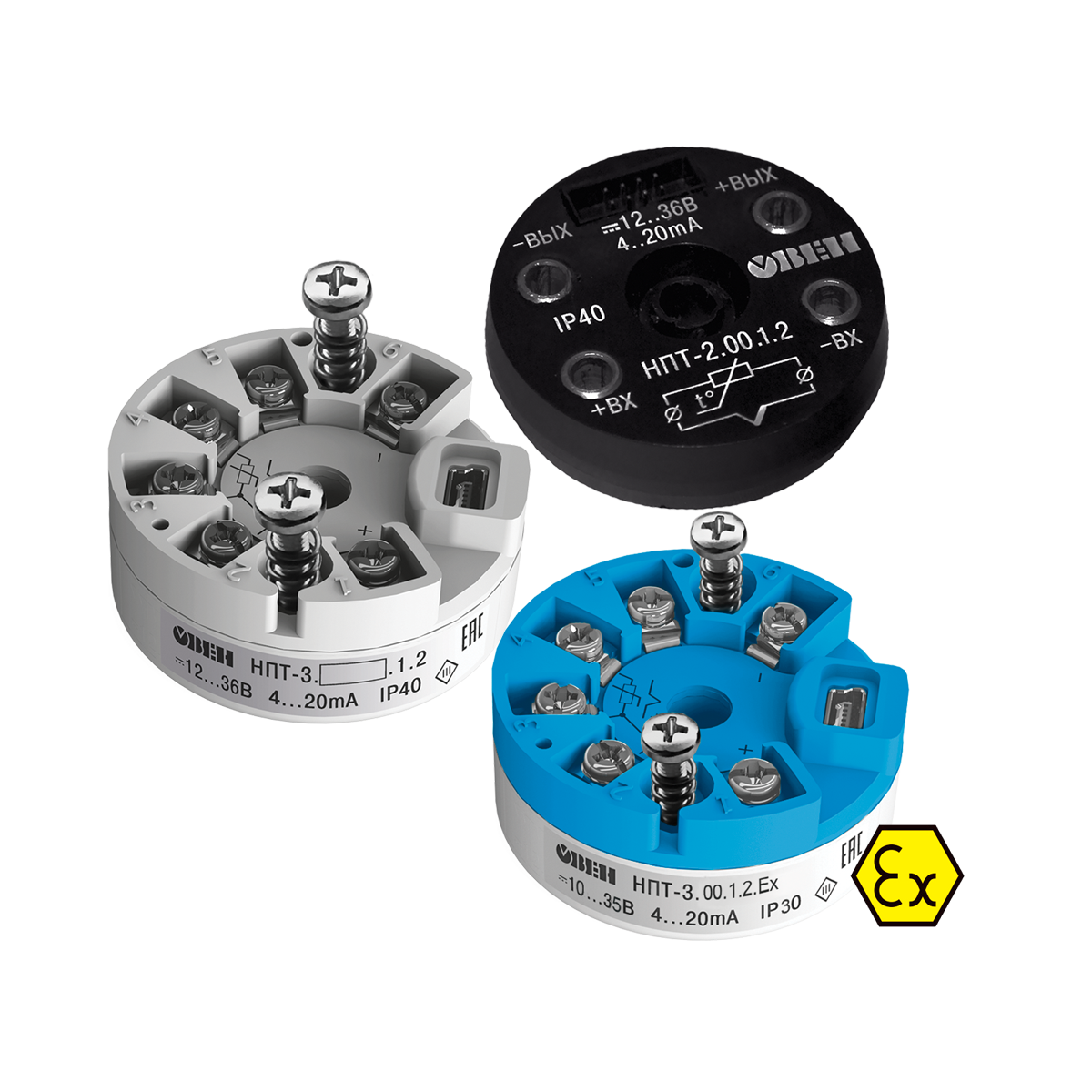 НПТ линейка нормирующих преобразователей для термометров сопротивления и термопар