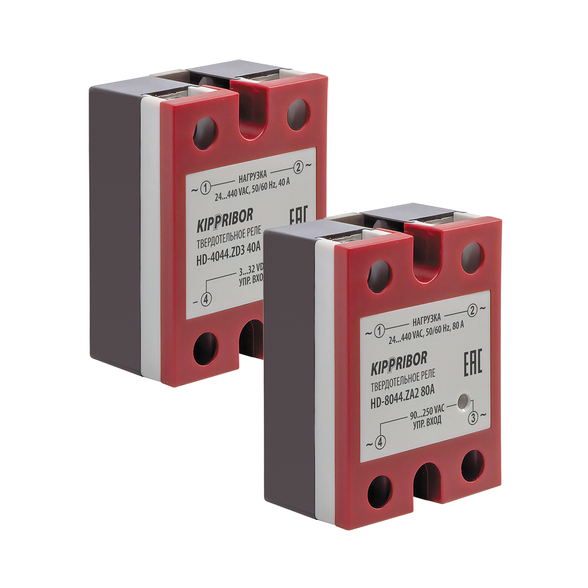 HD-xx44.ZD3 [M02] и HD-xx44.ZA2 [M02] твердотельные реле общепромышленные в стандартном корпусе