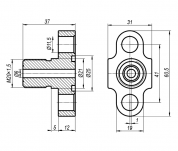 Конструктивные исполнения ОВЕН УП-12 Конструктивные исполнения ОВЕН УП-12
