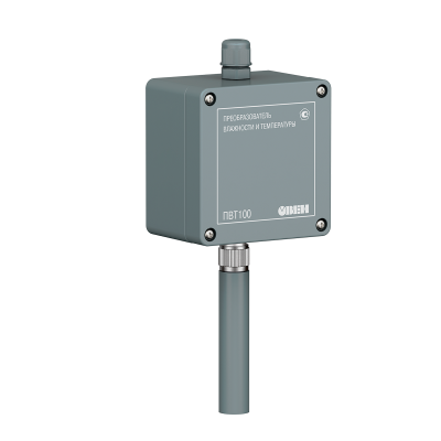ПВТ100 промышленный датчик (преобразователь) влажности и температуры воздуха