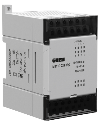 Модули дискретного ввода (с интерфейсом RS-485) МВ110