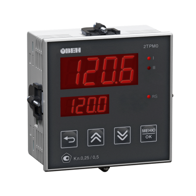 2ТРМ0 обновленный двухканальный измеритель с интерфейсом RS-485