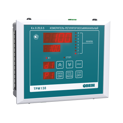 ТРМ138 восьмиканальный регулятор с RS-485