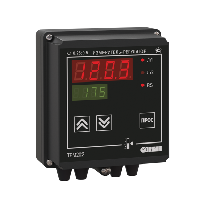 ТРМ202 двухканальный регулятор с универсальным входом и RS-485