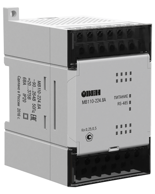 Модули аналогового ввода с универсальными входами (с интерфейсом RS-485) МВ110