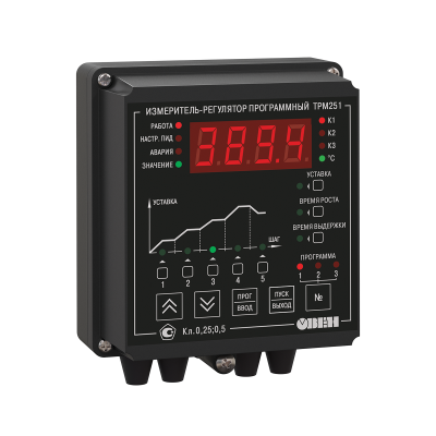 ТРМ251 ПИД-регулятор с пошаговыми программами и RS-485