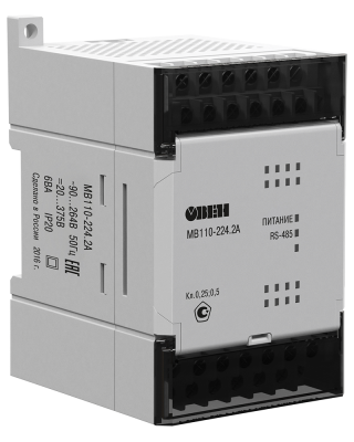 Модули аналогового ввода с универсальными входами (с интерфейсом RS-485) МВ110