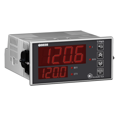 ТРМ1 обновленный одноканальный измеритель-регулятор с RS-485