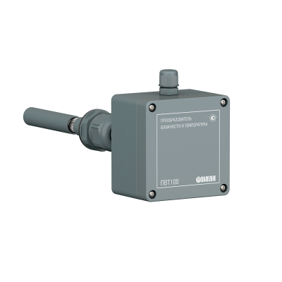 ПВТ100 промышленный датчик (преобразователь) влажности и температуры воздуха