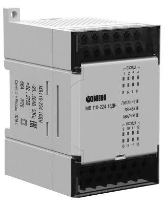 Модули дискретного ввода (с интерфейсом RS-485) МВ110