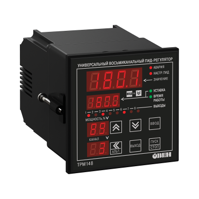 ТРМ148 восьмиканальный ПИД-регулятор с RS-485