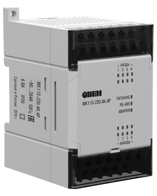 Модули дискретного ввода/вывода (с интерфейсом RS-485) МК110