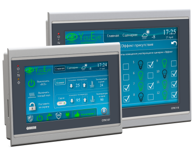 СПК1хх сенсорные панельные контроллеры с Ethernet